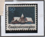 Stamps Czechoslovakia -  Navidad 90