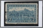 Stamps Czechoslovakia -  Hradcany Praga