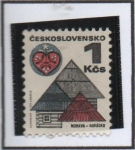 Stamps Czechoslovakia -  Roofs Horacko