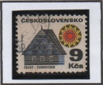 Stamps Czechoslovakia -  Cottje Tumov