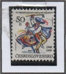 Sellos de Europa - Checoslovaquia -  Slovak Florkloren