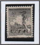 Stamps Czechoslovakia -  Símbolo d' Farmacia