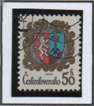 Stamps Czechoslovakia -  Escudo d' Armas: Hrod