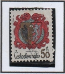 Stamps Czechoslovakia -  Escudo d' Armas: Kutna