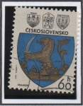 Stamps Czechoslovakia -  Escudo d' Armas: Vranov