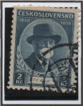 Stamps Czechoslovakia -  Pres. Masaryk