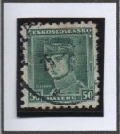 Stamps Czechoslovakia -  Gen. Milan Stefanik