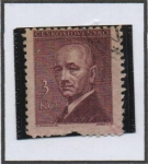 Stamps Czechoslovakia -  Pres. Eduard Benes