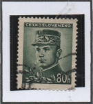 Stamps Czechoslovakia -  Gen. Milan Stefanik