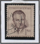 Stamps Czechoslovakia -  Pres. Klement Gottwald