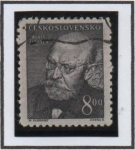 Stamps Czechoslovakia -  Alois Jirasek