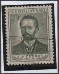 Sellos de Europa - Checoslovaquia -  Anton P. Chekhov