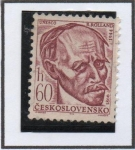 Sellos de Europa - Checoslovaquia -  Romain Rolland