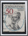 Stamps Czechoslovakia -   Heroes d' l' Resistencia :Vendelin Opatrny