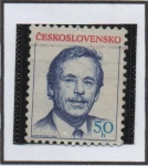 Sellos de Europa - Checoslovaquia -  Pres. Vaclav Havel