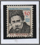 Stamps Czechoslovakia -  Taras Grigorievich