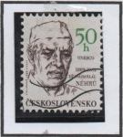 Stamps Czechoslovakia -  Jawaharlal Nehru