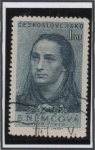 Stamps Czechoslovakia -  Bozena Nemcova