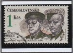 Stamps Czechoslovakia -  Kubis y J. Gancik