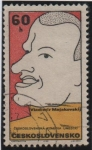 Stamps Czechoslovakia -  Vladimir Majakovskij