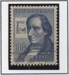 Stamps Czechoslovakia -  Josef Ressel