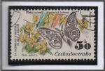 Stamps Czechoslovakia -  Especies Protegidas: Butterfy Violet