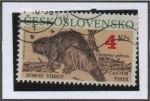 Stamps Czechoslovakia -  Animales Protegidos: Castor