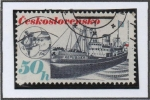 Stamps Czechoslovakia -  Transporte Industrial: Republica