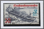 Stamps Czechoslovakia -  Transporte Industrial: Trinec