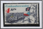 Sellos de Europa - Checoslovaquia -  Transporte Industrial: Flas Mast Orilk