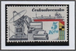 Stamps Czechoslovakia -  Transporte Industrial: Vitava