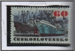 Stamps Czechoslovakia -  Mir