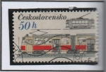 Stamps Czechoslovakia -  Locomotoras y Tranvias: KT-8