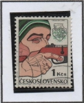 Stamps Czechoslovakia -  Deportes: Blathlon