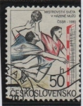 Stamps Czechoslovakia -  Deportes: Balonmano