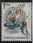 Stamps Czechoslovakia -  Deportes: Judo