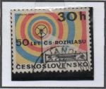 Stamps Czechoslovakia -  Radio