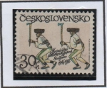 Stamps Czechoslovakia -  Folclore