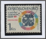 Stamps Czechoslovakia -  Word Trade Unión Congreso