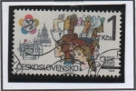 Stamps Czechoslovakia -  Festival world Youth