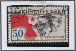 Stamps Czechoslovakia -  Partido Comunista