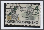 Stamps Czechoslovakia -  El Unknown warrior