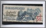 Stamps Czechoslovakia -  Instrumentos Musicales