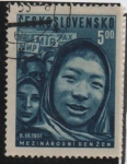 Stamps Czechoslovakia -  Mujeres d' Razas