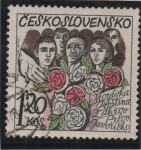 Stamps Czechoslovakia -  Moravka Plostina