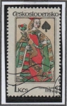 Stamps Czechoslovakia -  Reina d' Picas