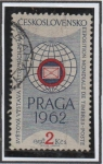 Stamps Czechoslovakia -  Praga 1962. Emblema