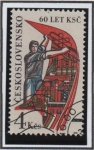 Stamps Czechoslovakia -  60 LET KSC