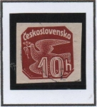 Stamps Czechoslovakia -  Paloma Mensajera