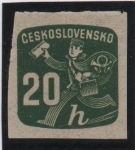 Stamps Czechoslovakia -  Newspaper Delivery